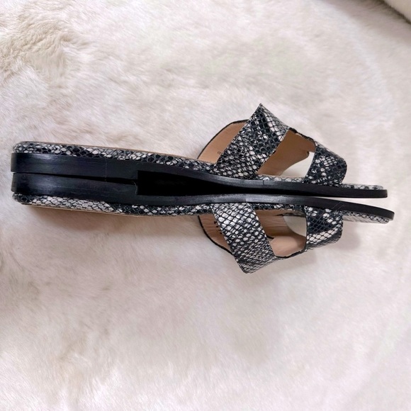 Jon Josef | Sandals | H Style | B&W Snake Print | 8